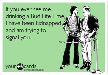 kidnap bud light lime