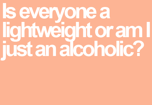 lightweight or alcoholic